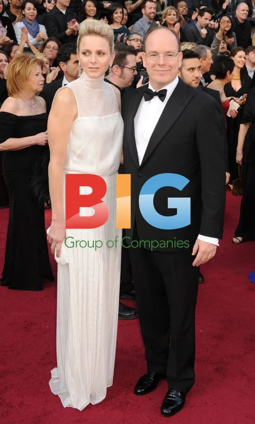 Princess Charlene and Prince Albert II at Oscars