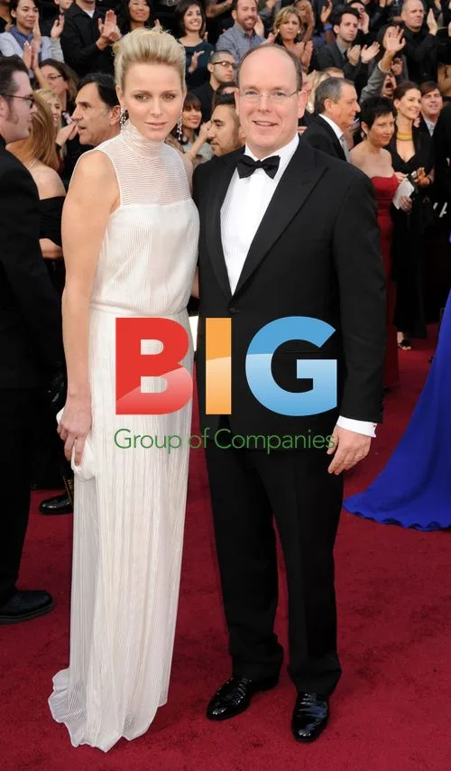 Princess Charlene and Prince Albert II at Oscars