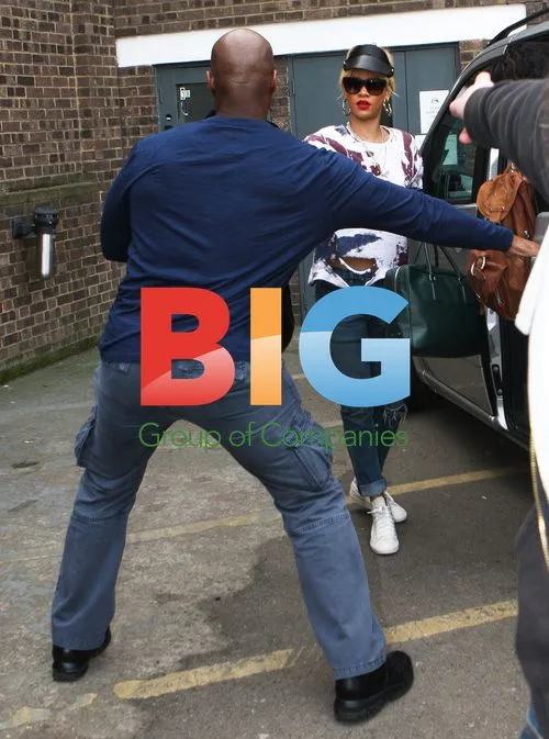 Rihanna Leaving Hotel for London Studio
