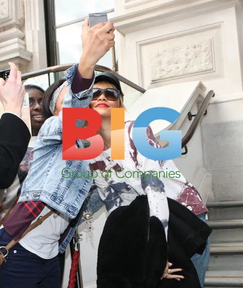 Rihanna Leaving Hotel, London