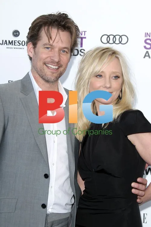 James Tupper and Anne Heche at 2012 Film Independent Spirit Awards