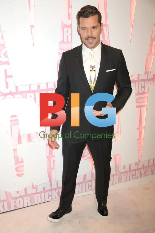 Ricky Martin at MAC Cosmetics Party