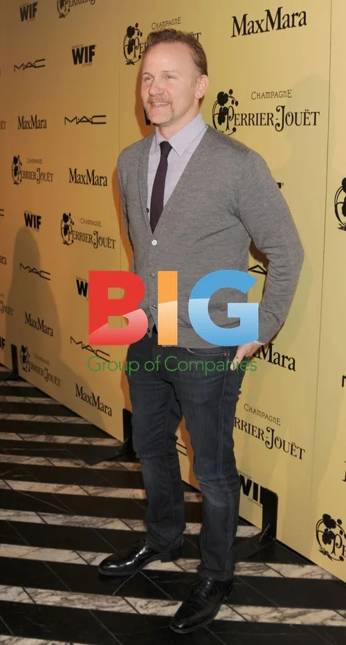 Morgan Spurlock at Women in Film Pre-Oscar Party