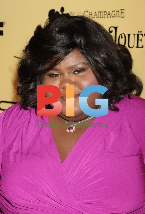 Gabourey Sidibe at Pre-Oscar Party