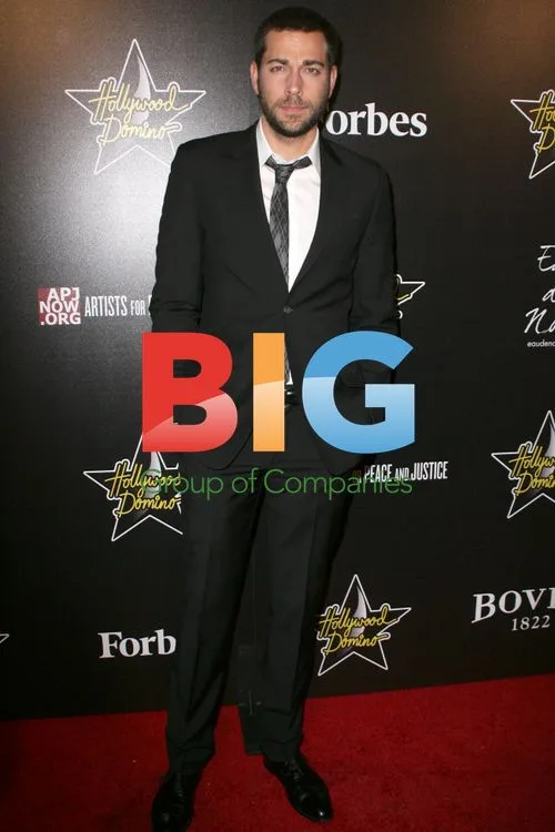 Zachary Levi at Hollywood Domino Gala