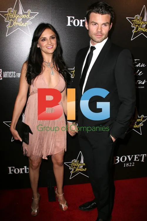 Rachael Leigh Cook and Daniel Gillies at Hollywood Domino Gala