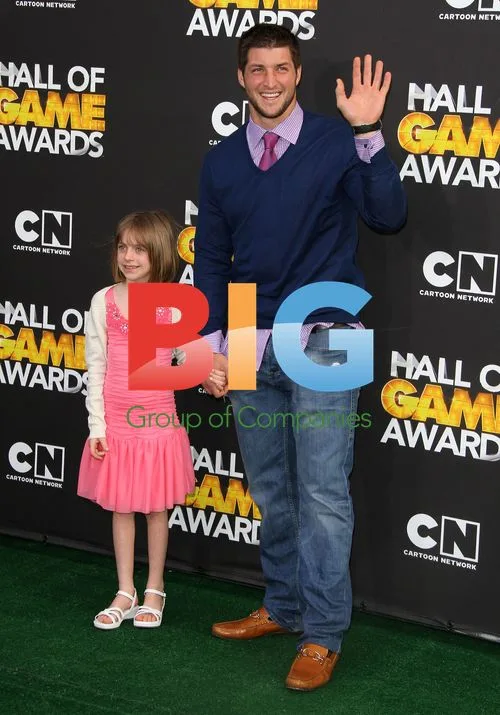 Tim Tebow and Presley Collins at Cartoon Network Awards