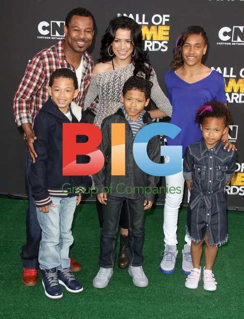Sugar Shane Mosley at Cartoon Network Hall of Game Awards
