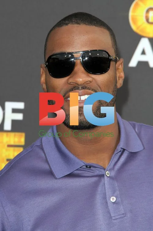 Calvin Johnson at Cartoon Network Hall of Game Awards