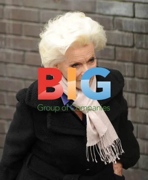 Actress Honor Blackman at ITV Studios