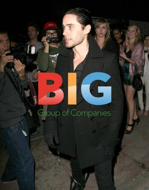 Jared Leto Leaving Pre-Oscar Party