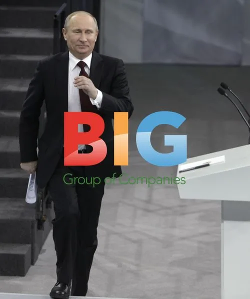 Vladimir Putin Speaks to Supporters