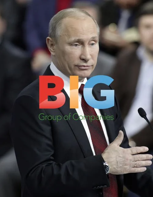 Putin Speaks at Campaign Event
