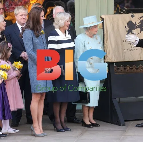 Queen Elizabeth, Kate Middleton and Camilla at Fortnum & Mason