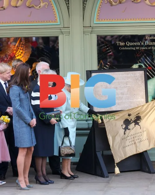 Queen Elizabeth, Duchess of Cambridge, and Duchess of Cornwall Visit Fortnum & Mason