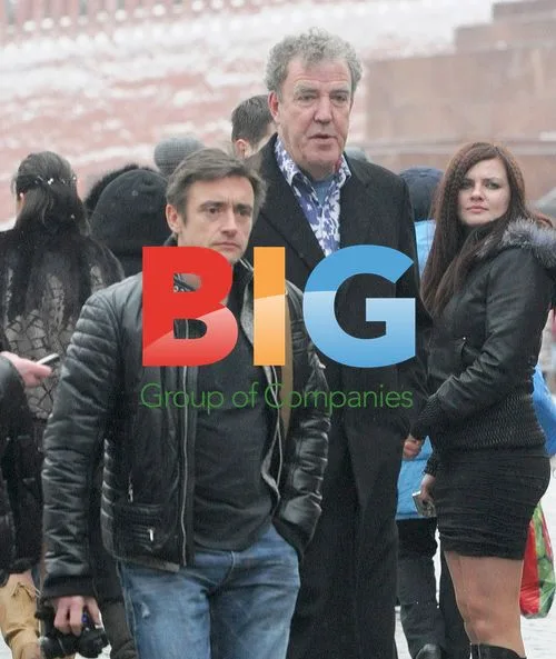Clarkson and Hammond in Moscow
