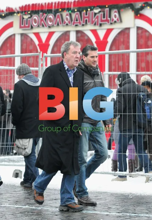 TopGear Presenters in Moscow