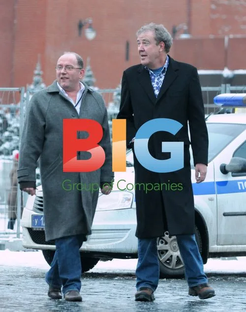 TopGear Hosts Clarkson & Hammond in Moscow