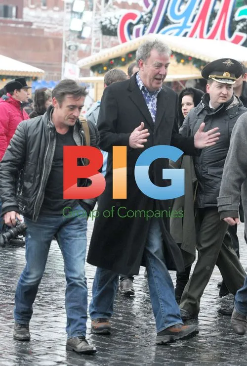 Top Gear Presenters in Moscow