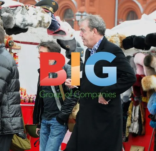TopGear's Clarkson and Hammond in Moscow