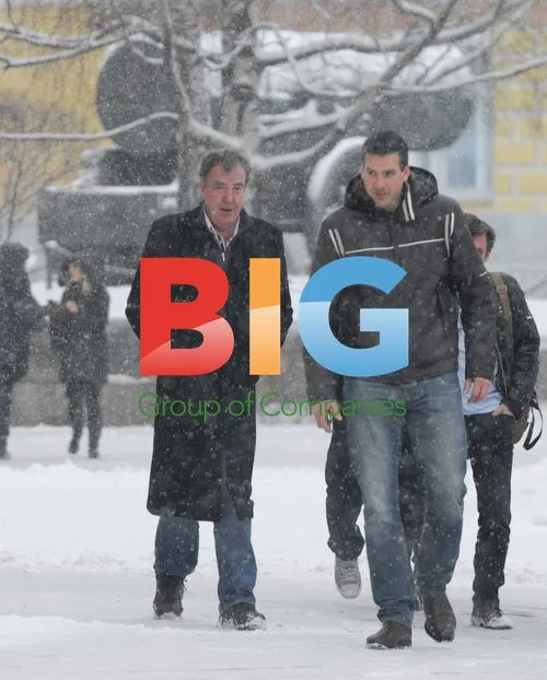 TopGear Hosts Visit Moscow