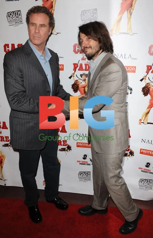 Will Ferrell and Diego Luna at 'Casa De Mi Padre' Screening