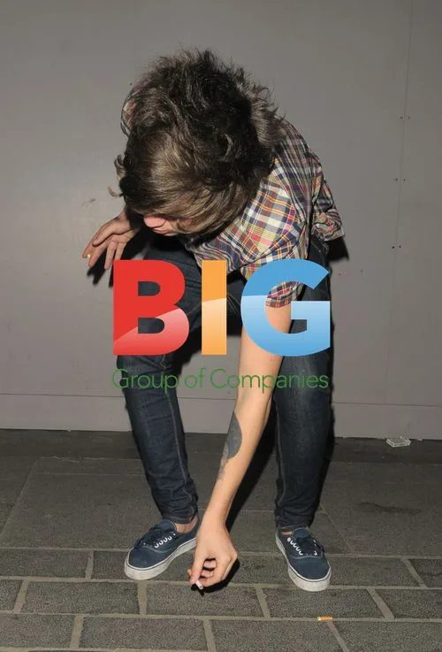 Frankie Cocozza on Night Out in London
