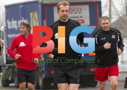 Greg James and John Bishop at Sport Relief 2012