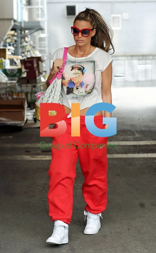 Katie Price Arrives at Studio 22