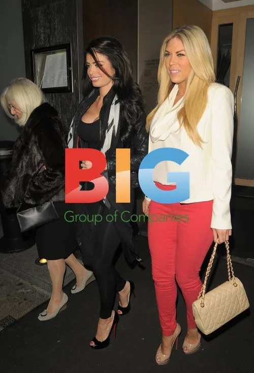 TOWIE Stars Chloe Sims and Frankie Essex Dine at Nobu