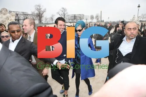 Katy Perry at Viktor & Rolf Fashion Show