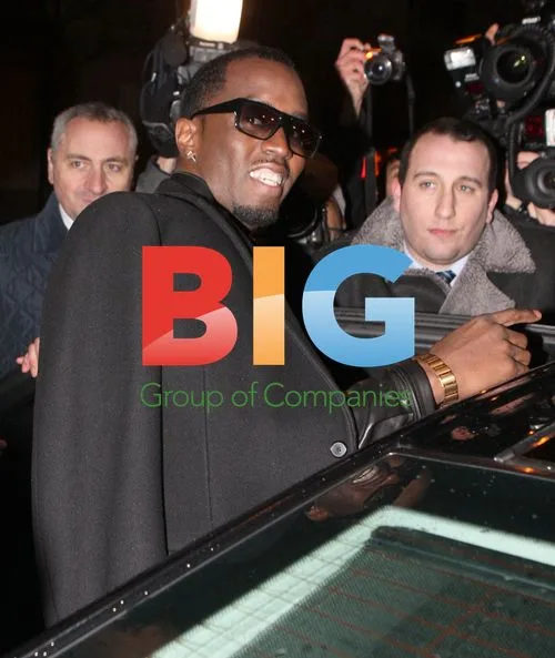 P. Diddy at Givenchy Fashion Show