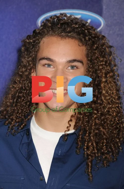DeAndre Brackensick at American Idol Finalists party