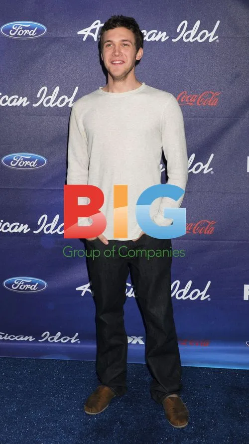 Phillip Phillips at American Idol Finalists Party