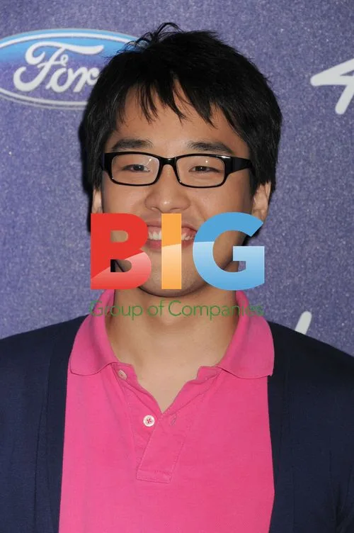 Heejun Han at American Idol Finalists Party
