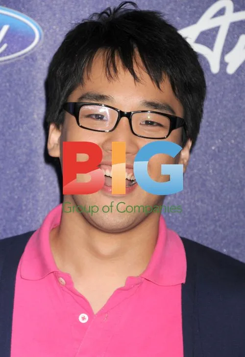 Heejun Han at American Idol Finalists Party