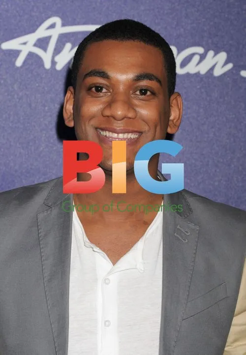 Joshua Ledet at American Idol Finalists Party