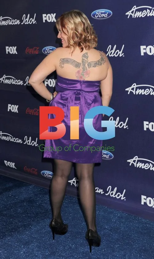 Erika Van Pelt at American Idol Finalists Party