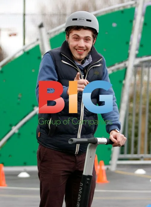 Hollyoaks Stars on Segways and Rodeo Bull