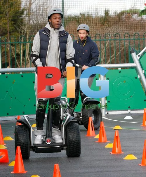 Hollyoaks Stars Enjoy Segway and Rodeo Fun