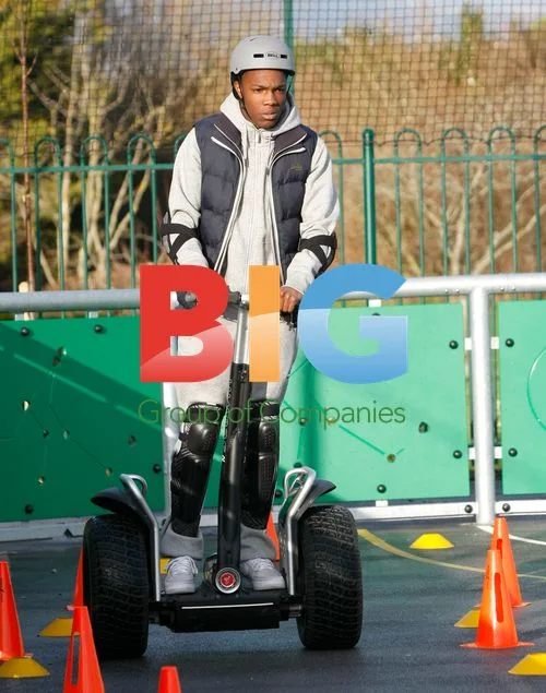 Hollyoaks Stars Ride Segways, Try Rodeo Bull