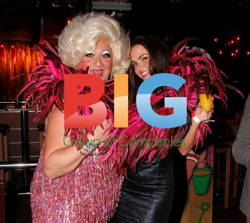 Hollyoaks stars party in Blackpool
