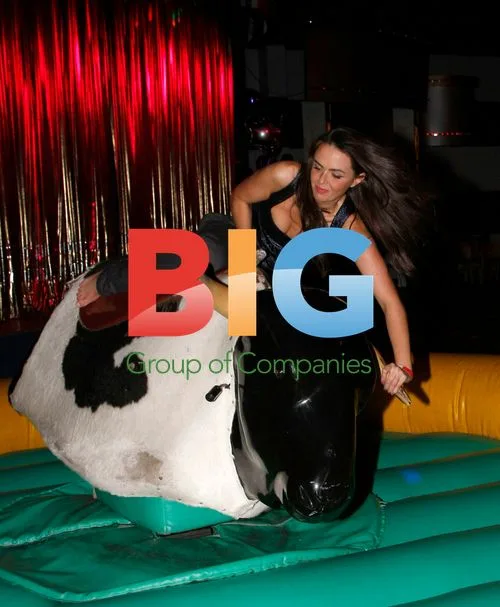 Hollyoaks Stars on Segways and Rodeo Bull