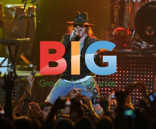 Axl Rose with Guns N' Roses at Fillmore Concert