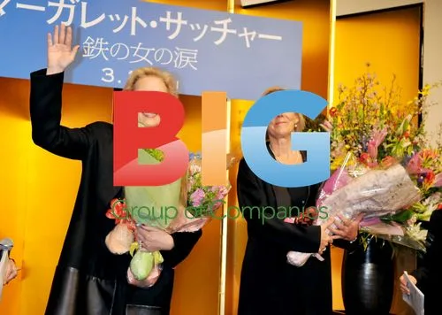 Streep and Lloyd attend "The Iron Lady" Japan premiere