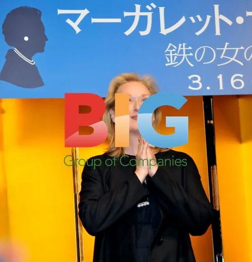 Streep and Lloyd at "The Iron Lady" Japan Premiere
