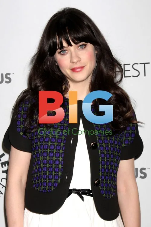 Zooey Deschanel at PaleyFest 2012 for 'New Girl'