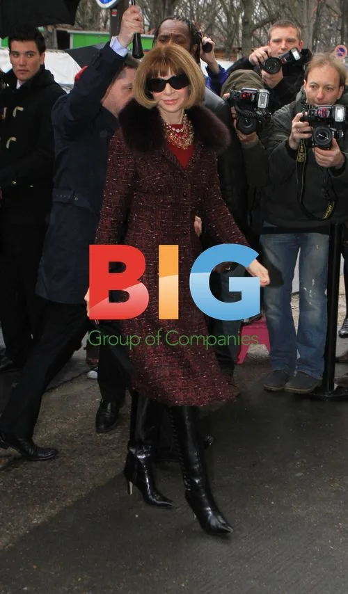 Celebs at Chanel AW12 Fashion Show