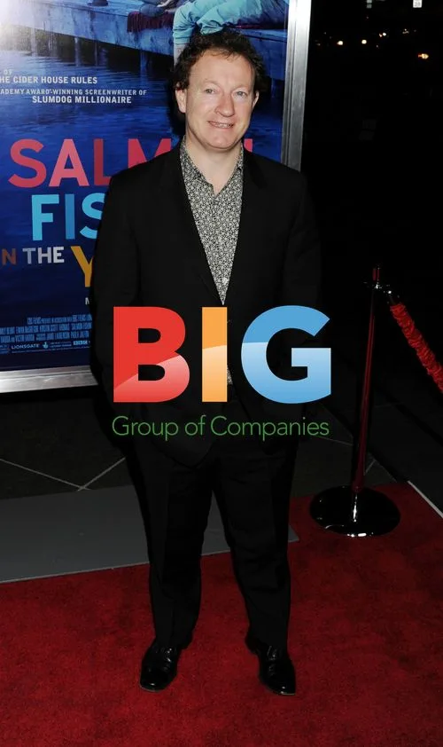Simon Beaufoy at 'Salmon Fishing' Premiere