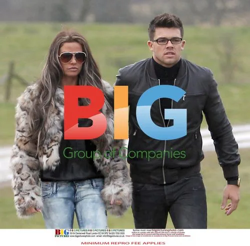 Katie Price and Leandro Penna at Stables